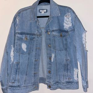 Oversized jean jacket Forever 21